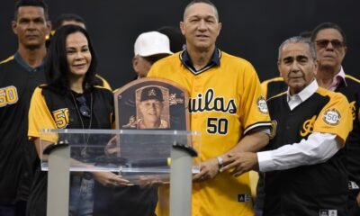 Águilas Cibaeñas retiran el número 50 de Julián Tavárez