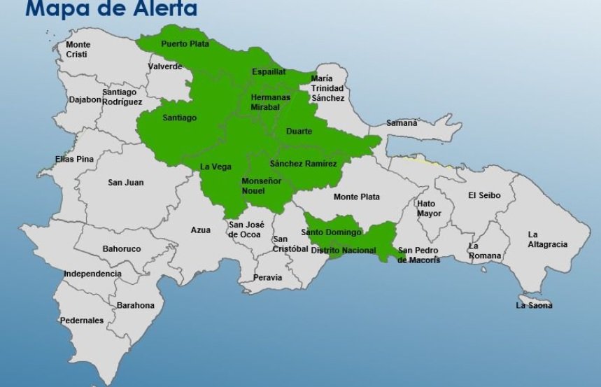 Diez provincias en alerta por lluvias provocadas frente frío imagen