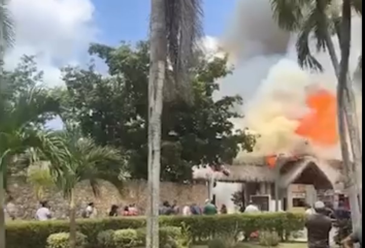 COE concluye fase emergencia tras incendio hotel en Bayahibe imagen