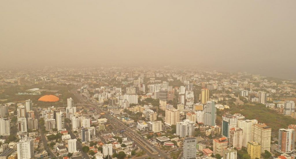 Polvo Sahara mantiene en Rep. Dominicana ambiente caluroso imagen