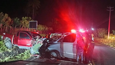 SAMANA: Choque deja dos turistas muertos y cinco heridos imagen