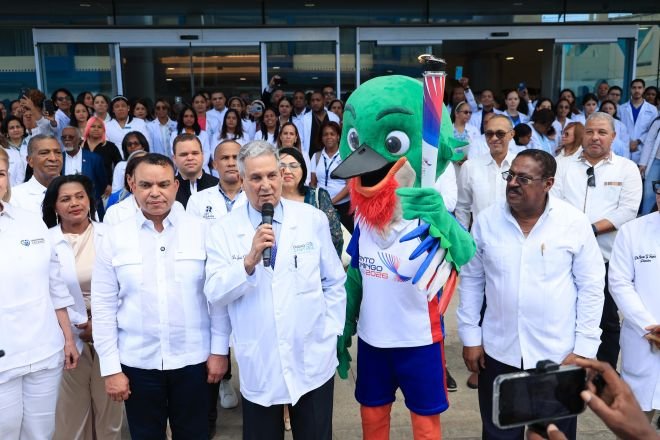 SNS recibe antorcha Juegos Centroamericanos y del Caribe imagen