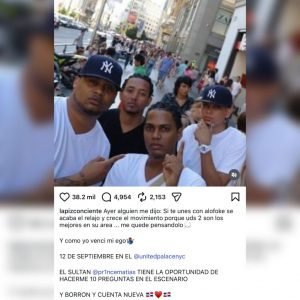 Lápiz Conciente busca cerrar diferencias con Alofoke en pleno escenario