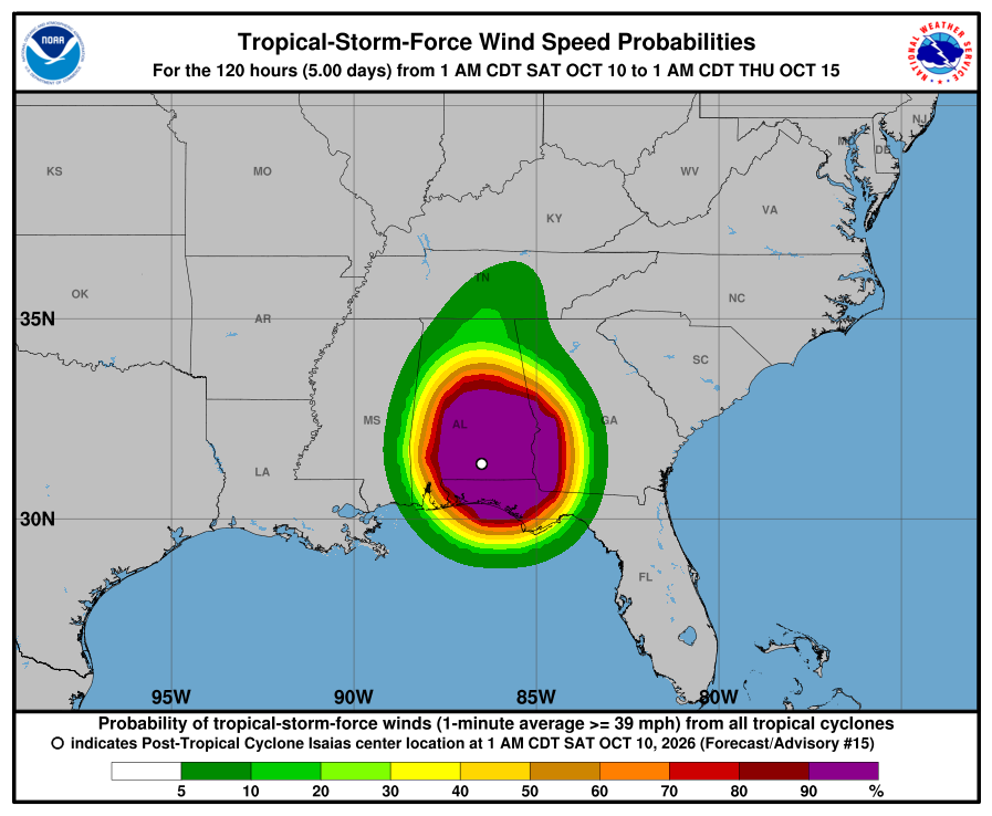 [Image of probabilities of 34-kt winds]
