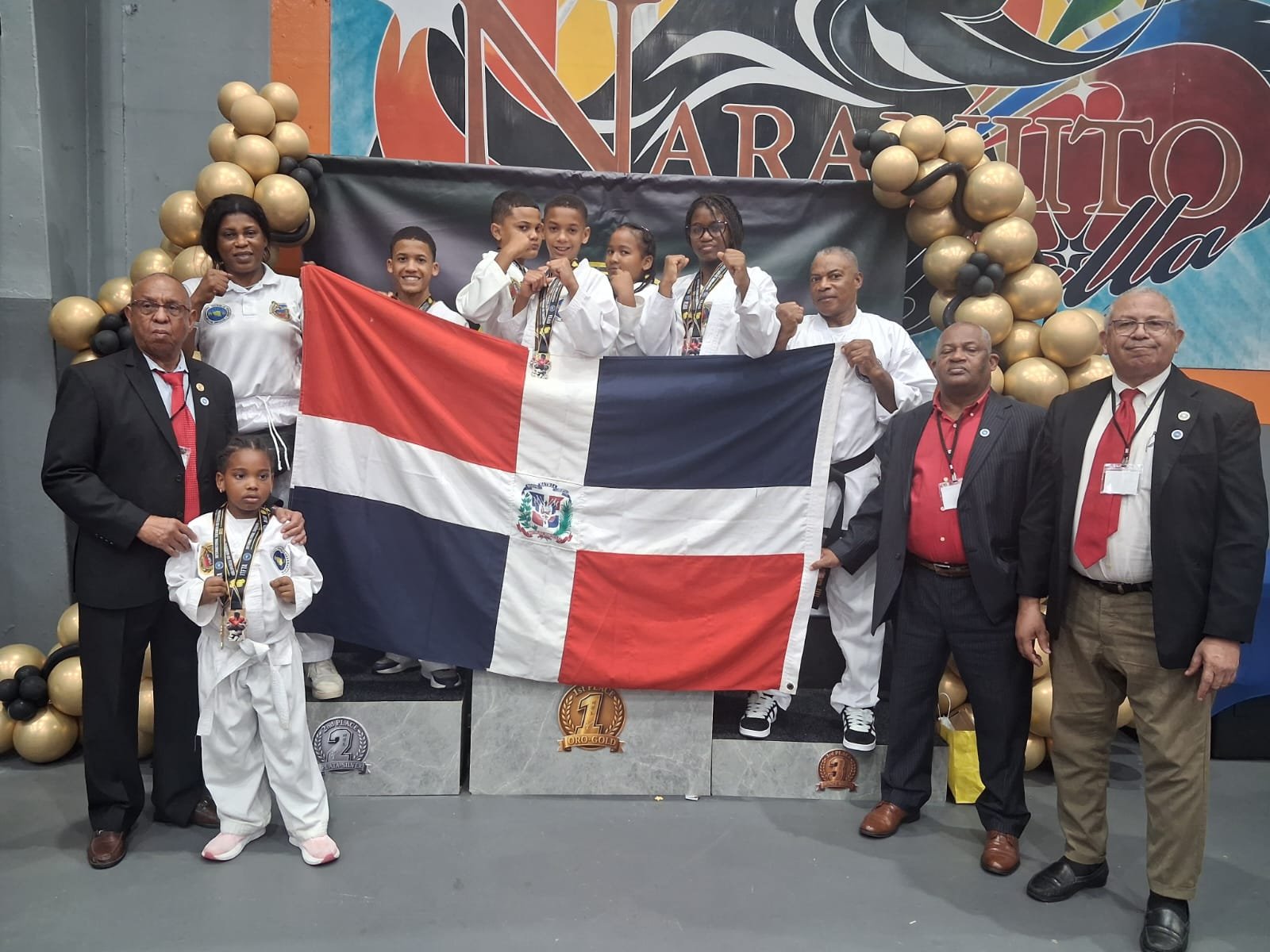 Niños dominicanos obtienen medallas en taekwondo de PR imagen