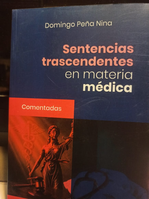 Presentan en SD día 29 libro
«Sentencias en materia médica» imagen